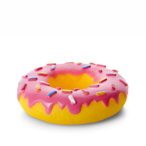 JK Vinylový donut XL 14 cm, vinylová (gumová) hračka