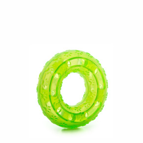 JK TPR - kruh zelený, odolná (gumová) hračka z termoplastickej gumy